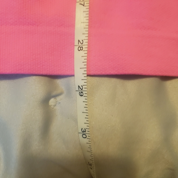 LIVI Lane Bryant Sz 26/28 Hot Pink Neon Seamless Pullover Athleisure Top Shirt - Picture 6 of 7